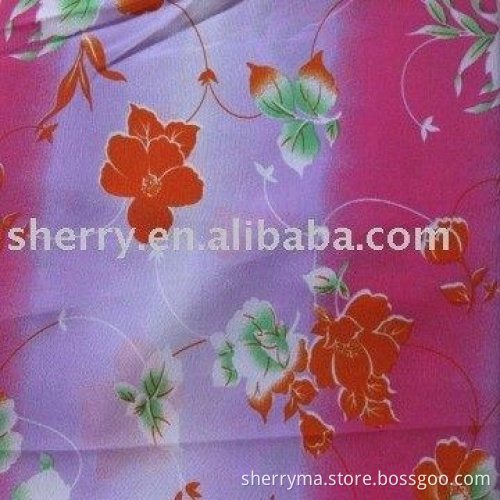 Hot Sell Fine Quality 100% Polyester Printed Bubble Koshibo Crepe Fabric